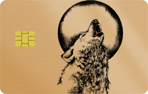 Custom engraved card